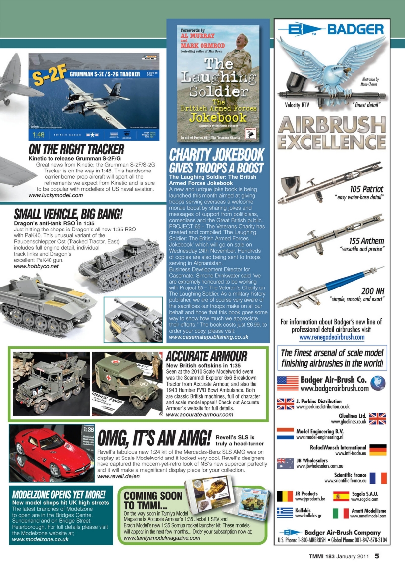 Tamiya Model Magazine 183 (2011.01)